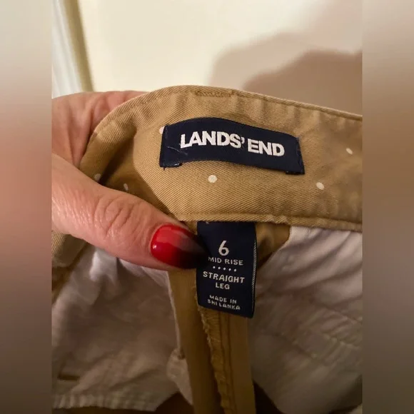 Land’s End khaki pants - Picture 3 of 8
